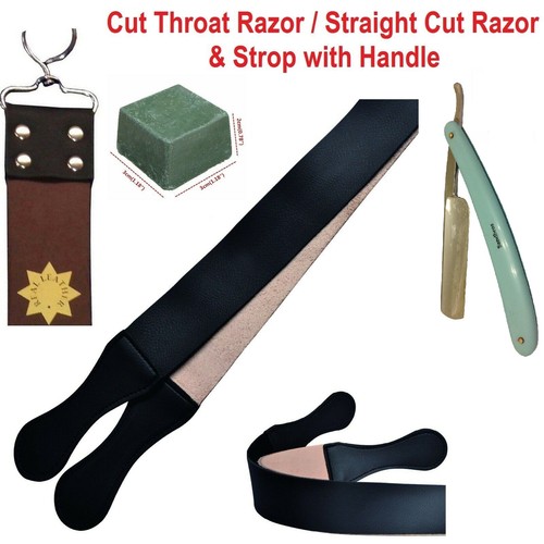 Straight razor cut throat - cut,