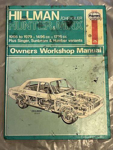 Haynes 033 hillman chrysler - 033,