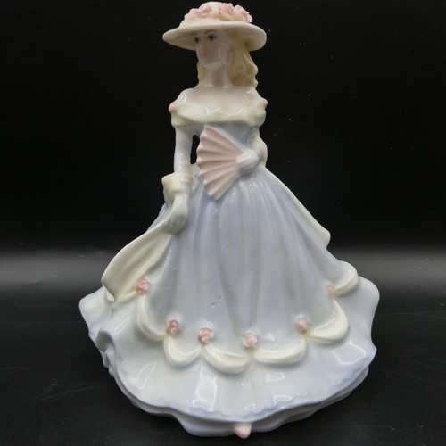 Coalport figurine debutante - figurine,
