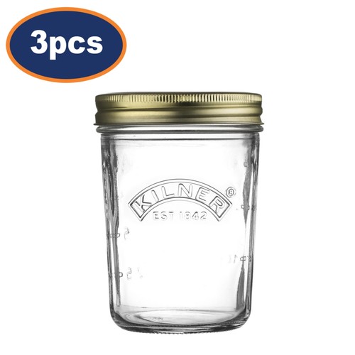 Kilner 3pc 350ml kitchen - 3pc,
