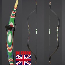 10LB 39" Wooden Traditional Recurve Bow RH/LH Handmade for Kids Archery Shooting