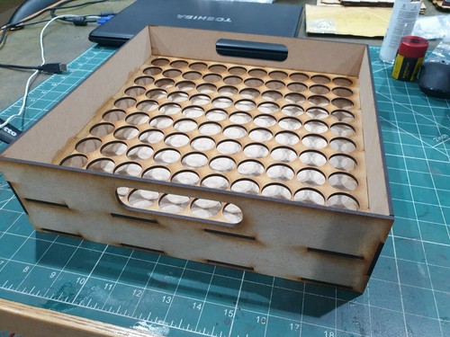 Paint storage tray - holds, 100