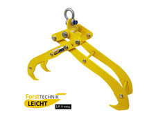 Log pincer, log grab, log puller, skidding tong, forest hauler tworowed 1600kg