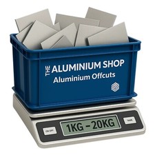 Metal Offcuts Per Weight 1kg-20kg Plain Aluminium Sheet Plate 1mm - 5mm Thick