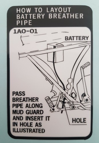 Yamaha r250c rd250d battery - r250c,