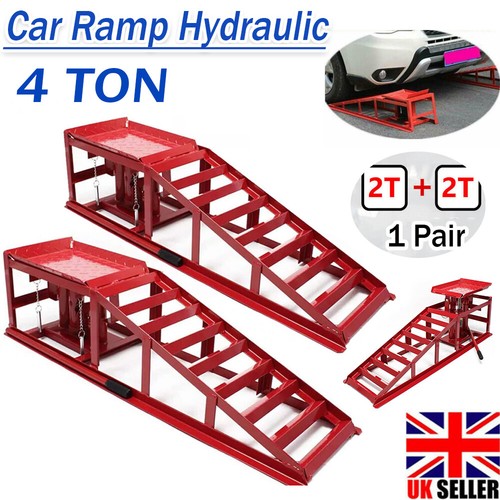 Ton hydraulic car ramps - hydraulic,