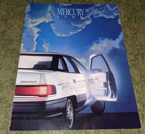 1989 mercury sable showroom - 1989,