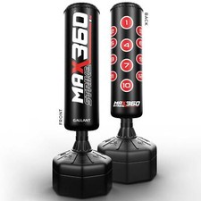 Free Standing Punch Bag Kick Boxing MMA Muay Thai Training Workout - 6ft