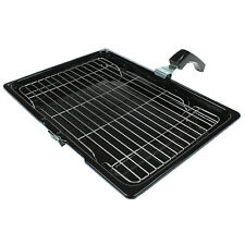 Cooker Oven Grill Pan Tray With Rack & Handle For Belling 380mm X 270mm