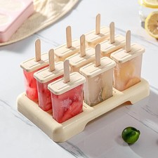 9x Ice Lolly Cream Maker Mold