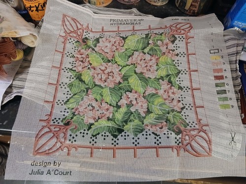 Primavera hydrangeas tapestry - primavera,