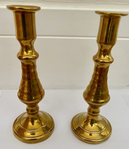 Pair vintage brass - pair,