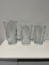 Costa Latte Glasses X3