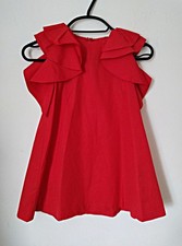 JACADI Girl's Red Cotton