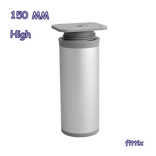 Aluminium feet plinth legs - aluminium,