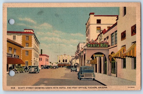 Tucson arizona postcard - arizona, scott