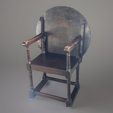 Antique Monks METAMORPHIC Bench /chair AND Table Multifunctional in solid OAK