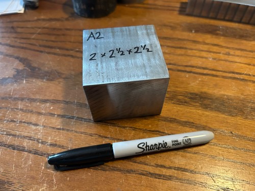 Tool steel 2 1 - 2", 2-1/2"