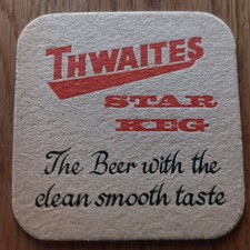 Thwaites Beer Mat Uk Cat No