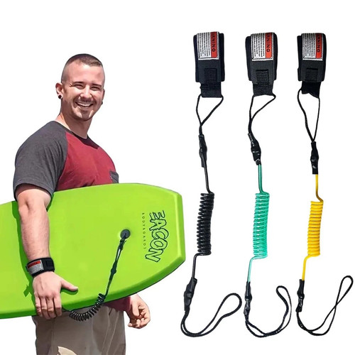 Premium coiled bodyboard - premium, leash