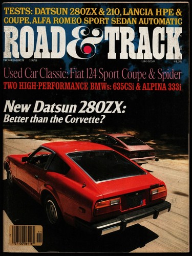 November 1978 road track - november,