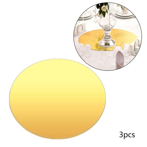 3pcs round mirrors for - 8",