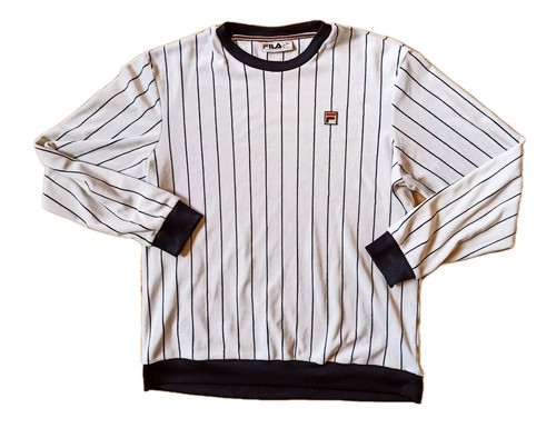 Fila white line retro tennis - white,
