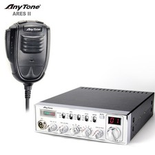 B Grade AnyTone ARES II – AM/FM/SSB 10M Mobile Transceiver + Cable
