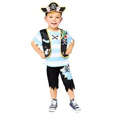 Child Peppa Pig George Pirate Costume - 12-24 months
