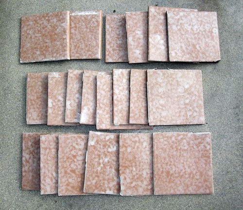 Vintage ceramic tiles - tiles, for