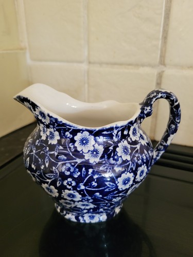 Burleigh blue calico small - calico,