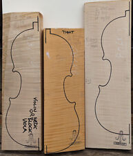 #RH03 Maple violin viola back