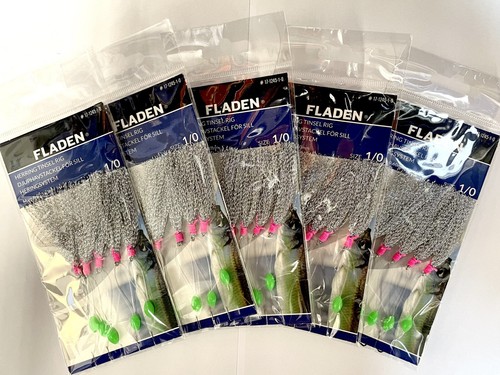 Packs fladen herring tinsel - 5x,
