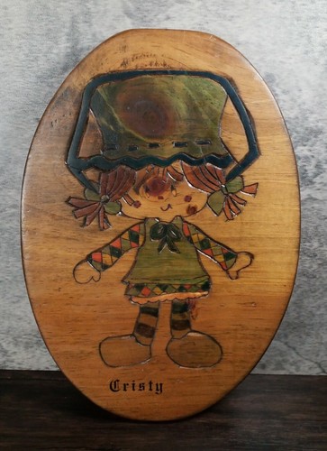 Handmade wood wall plaque - handmade,