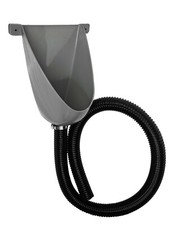 Agande Urinal Plastic Easy and Waterless with Hose and Hose Clamp