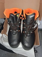 Uvex Bkack And Orange Safety