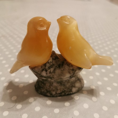 Small vintage lovebird - vintage,