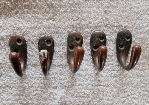 Set antique coat hooks - set,