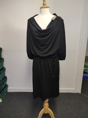 Black ossie clark vintage - black,