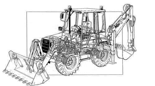 Massey ferguson fermec digger - massey,