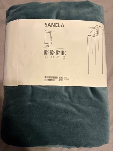 Sanela curtains pair 100 - sanela, 100%
