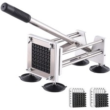 Chip Cutter Machine Professional Potato Chipper Stainless Steel French Fry