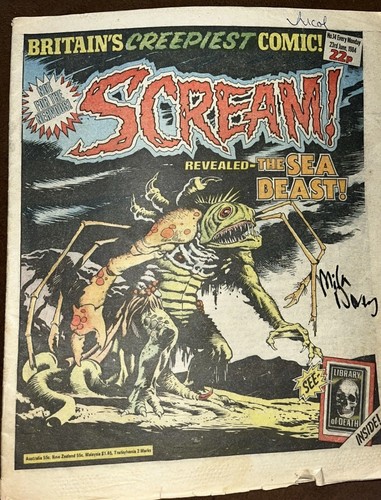 Scream horror comic issue - comic, 14