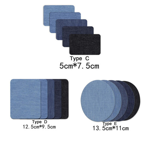 Denim patches for jeans - denim,