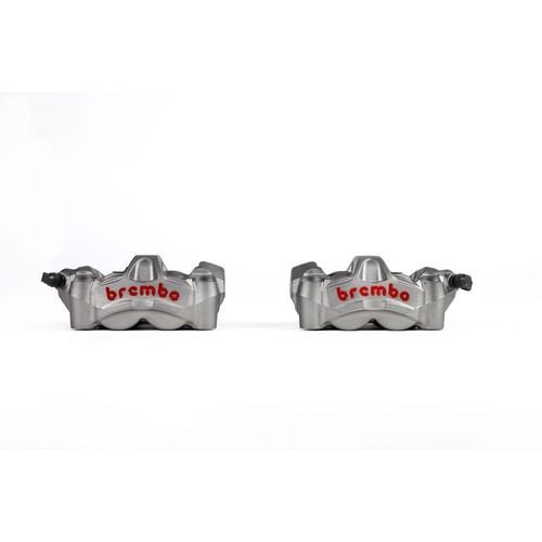 Radial racing brake calipers