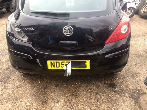 Vauxhall corsa rear bumper - d,