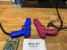 Arcade Machine Sf-x Recoil Guns  Sega, Time Crisis,  Virtual Cop 2, etc