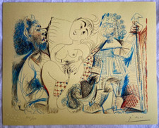 Pablo Picasso Lithograph COA