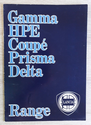 Lancia range brochure 1984 - lancia,