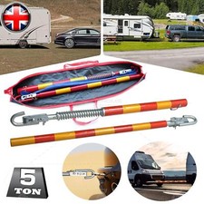 5T Steel Towing Bar Pole Heavy Duty Spring Recovery Tow Pole for Car Van Truck